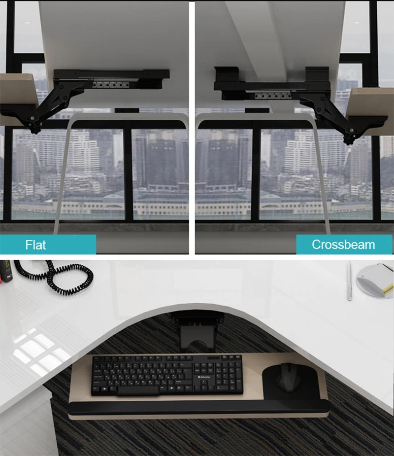 LK06AD Ergonomic Sliding Keyboard Wrist Rest - Image 4