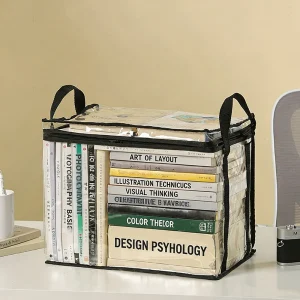 Foldable Transparent Storage Organizer Box - Thumbnail Image 2