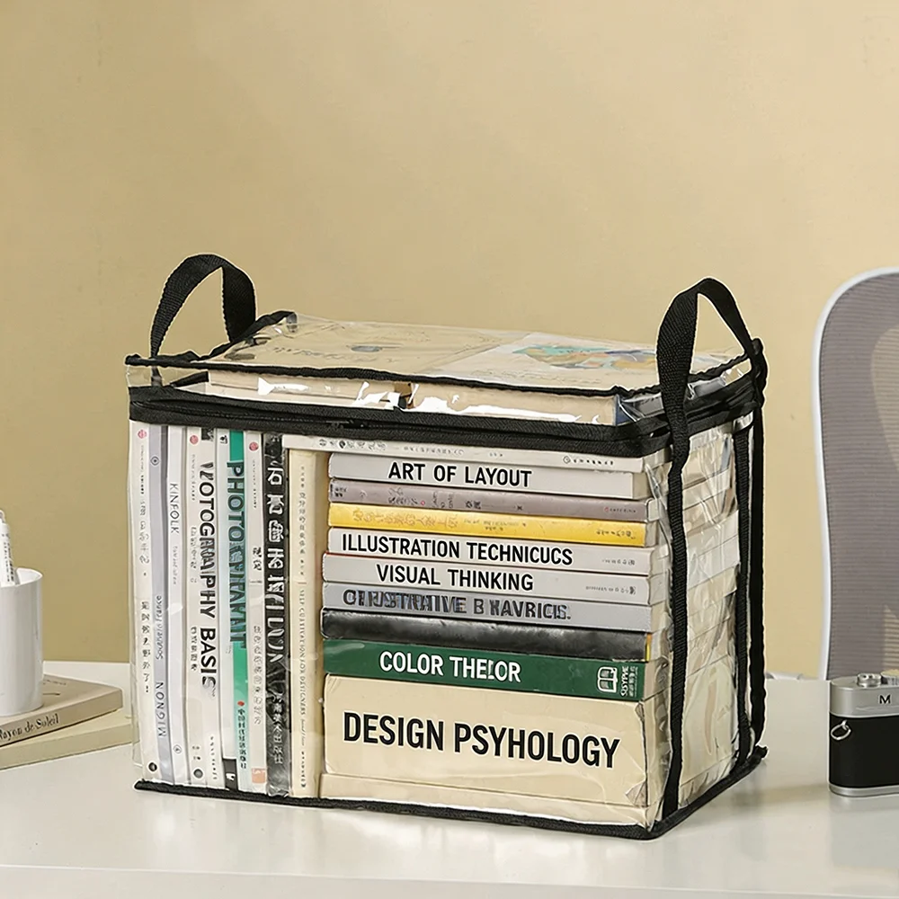 Foldable Transparent Storage Organizer Box - Image 2