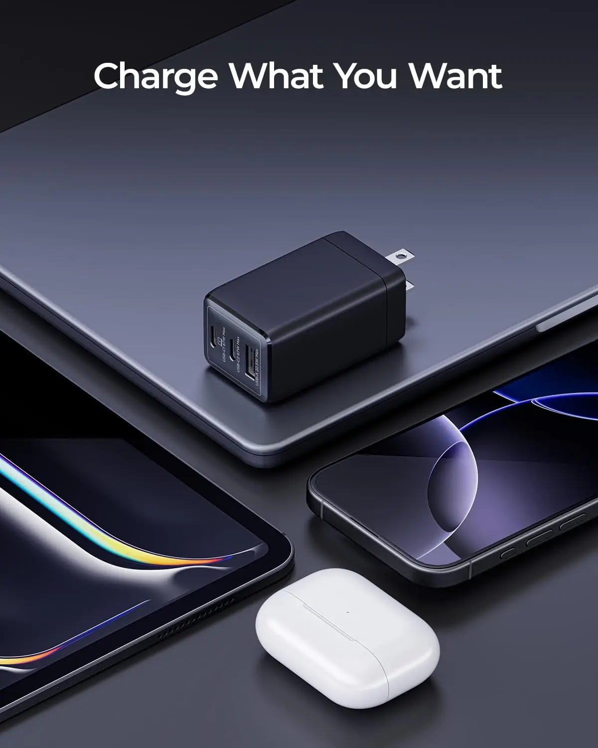 Wegear 67W 3-Port GaN USB-C Charger - Image 6