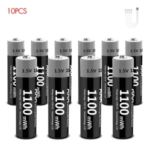 Kuugro USB-C Rechargeable AA & AAA Batteries - Thumbnail Image 15