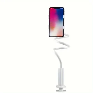 Flexible Gooseneck Phone Holder with Clamp - Thumbnail Image 5