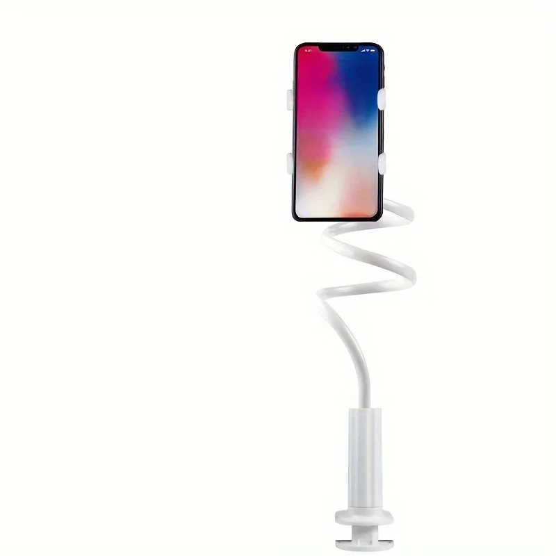 Flexible Gooseneck Phone Holder with Clamp - Image 5