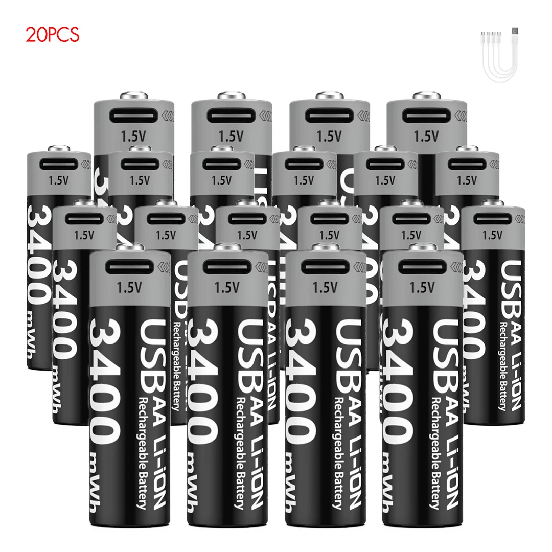 Kuugro USB-C Rechargeable AA & AAA Batteries - Image 8