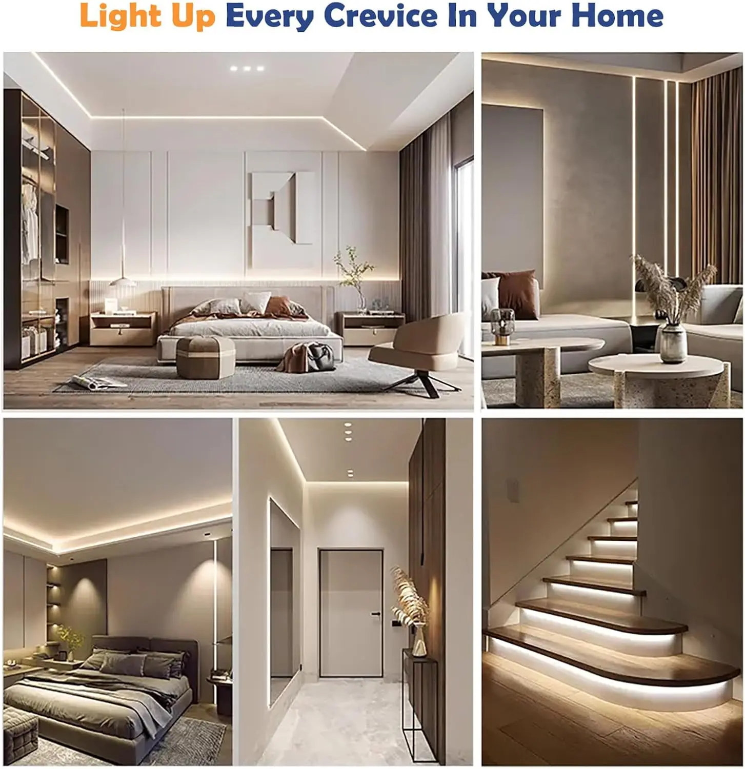 50ft 24V COB LED Strip Light with RF Remote - Image 6