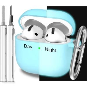 AirPods 4 Shockproof Silicone Case with Keychain - Thumbnail Image 15