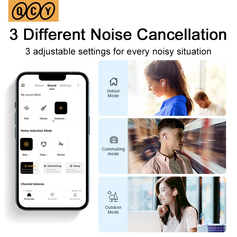 QCY HT05 MeloBuds ANC Wireless Earbuds - Image 3