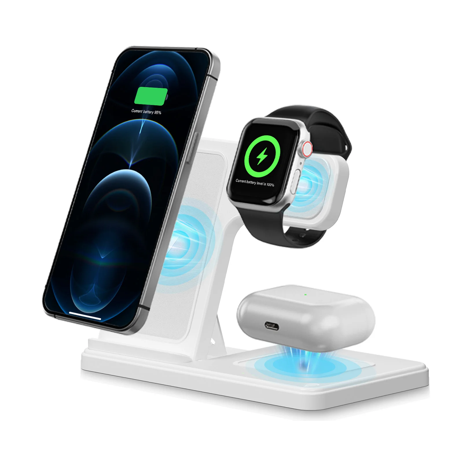 3-in-1 Foldable Magnetic Wireless Charger - Image 7
