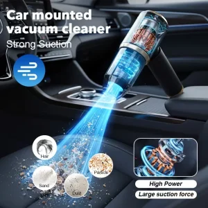 High-Power Cordless Vacuum & Air Duster - Thumbnail Image 4