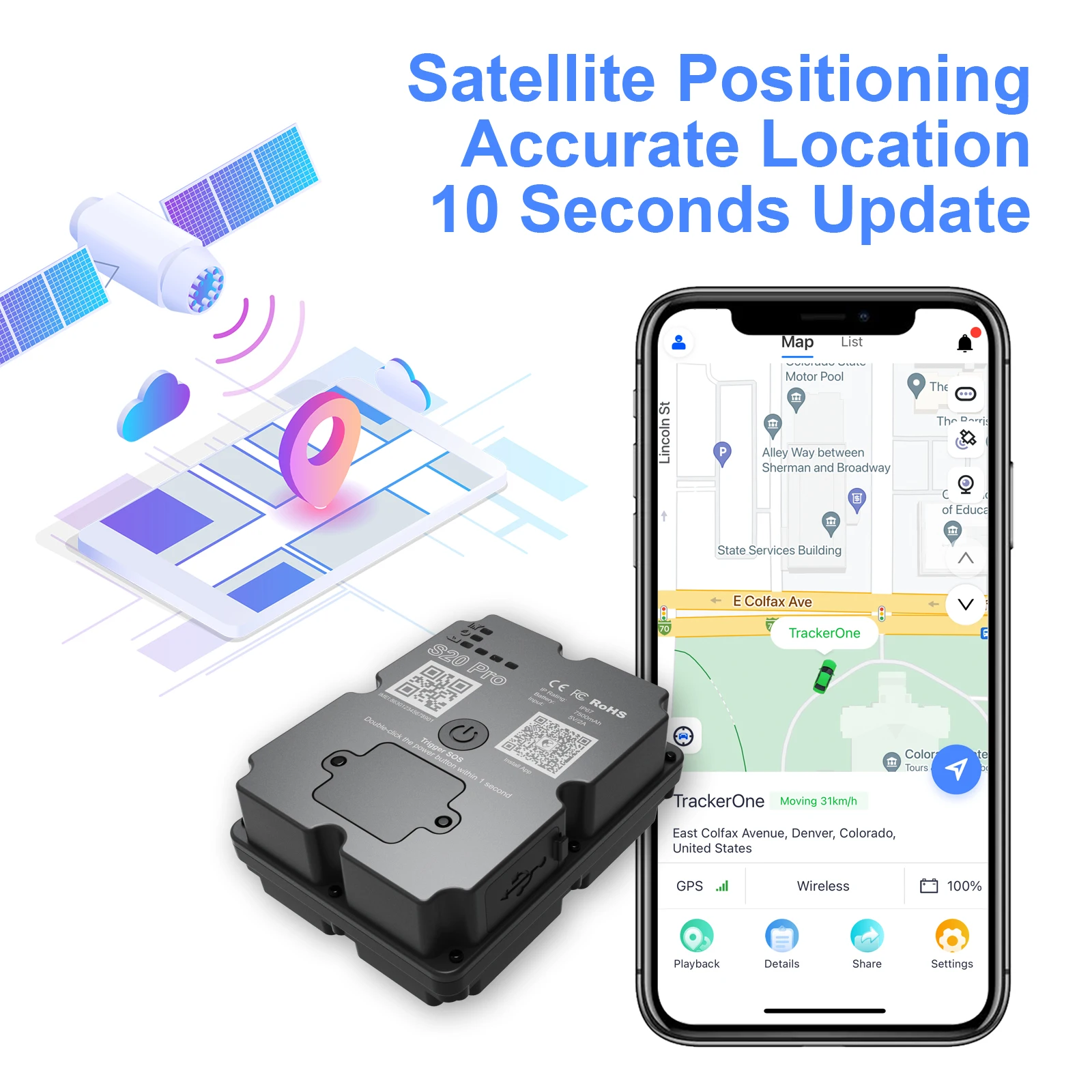 4G Track Device Vehicle Truck Security Protection Item Subscription Required Anti-Lost Camel Real-time Unlimited Remote Tracking - Image 6
