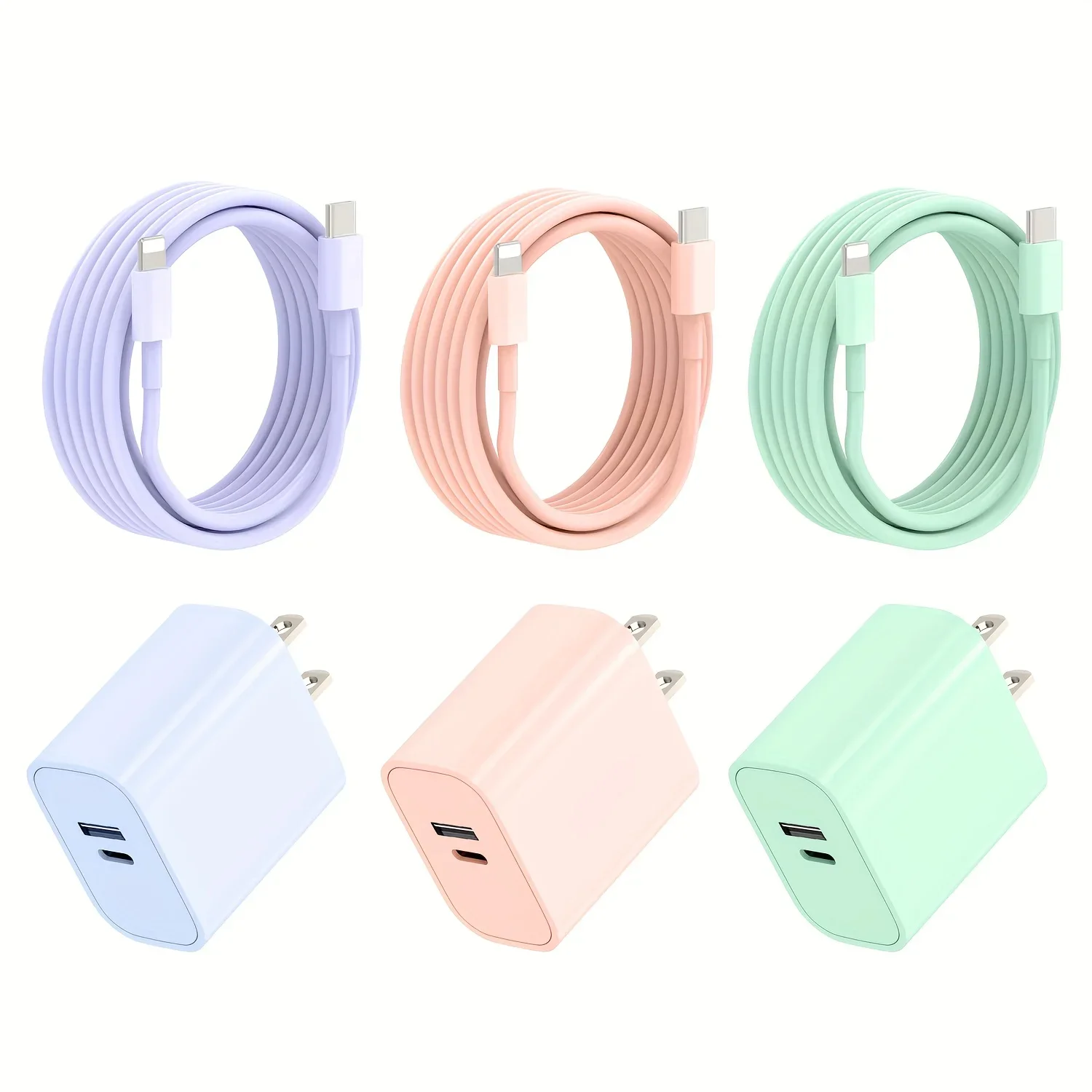 40W Dual-Port iPhone Charger with 6FT Cable - Image 9